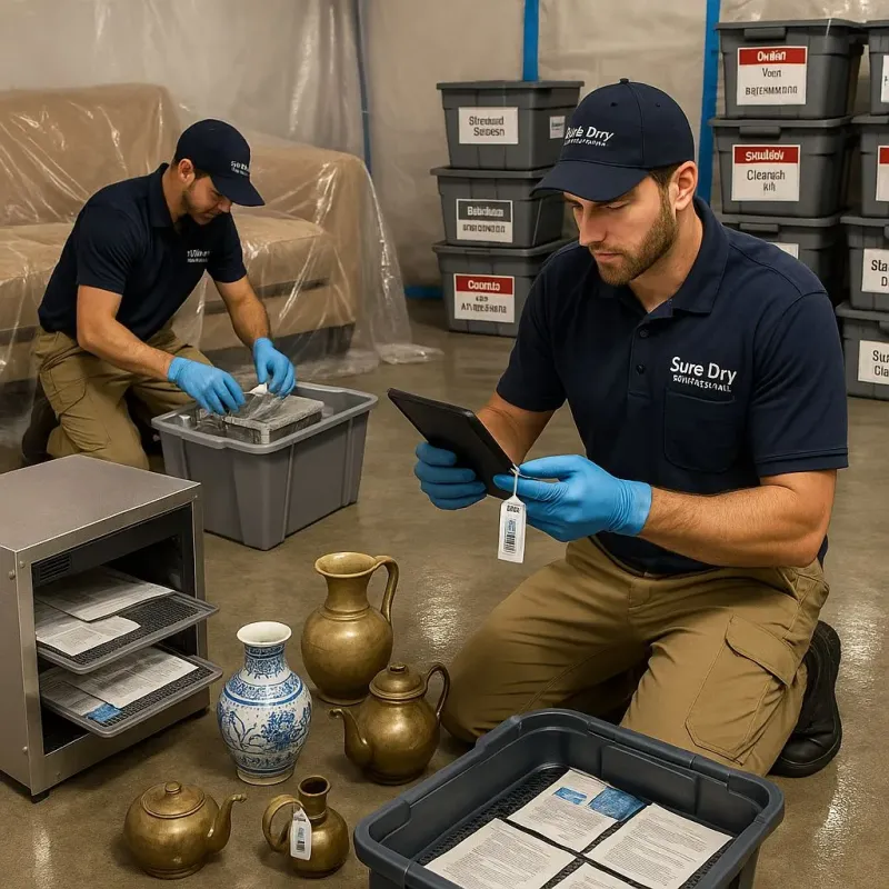 Content Protection and Restoration process in Grant City, NY
